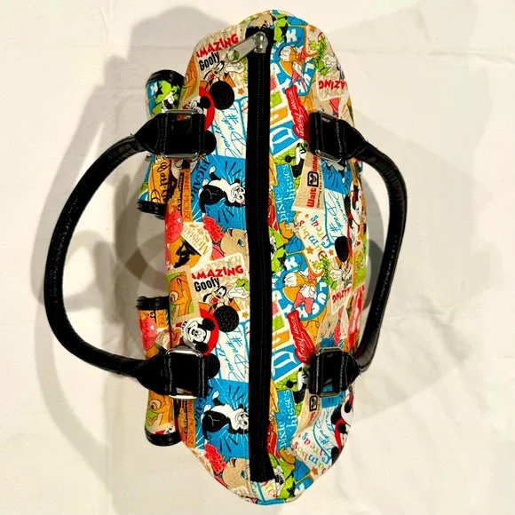 Disney Parks Handbag Classics Collage Purse Mickey Mouse and Friends Dumbo Bambi - Picture 5 of 9
